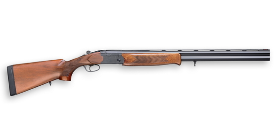 44in Break Action Shotguns Over Dan Under 12 Gauge Matte Black Surface