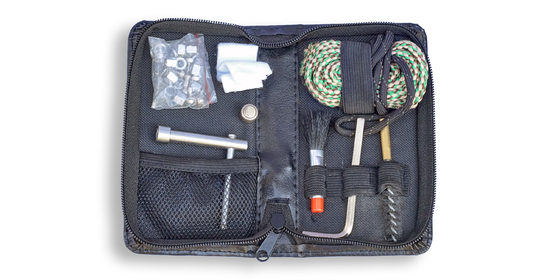 0.186kg Portable Gun Tool Kit Aksesoris Pistol Serbaguna 156 X 88 X 35mm